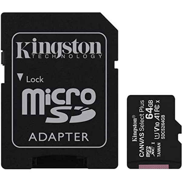 Micro/SD 64GB m/1xadap.Class 10