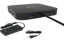 i-tec C31HDMIDPDOCKPD100 dockingstation Ledningsført USB 3.2 Gen 1 (3.1 Gen 1) Type-C Sort