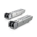 Ubiquiti Networks SFP UACC-OM-MM-1G-D-2 Multi-Mode Fiber LC (2er-Pack) UF-MM-1G: SFP, 1 Gbps