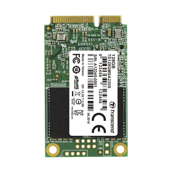 Transcend MSA230S 128GB mSATA 3D NAND