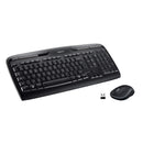 Logitech Wireless Combo MK330 tastatur Mus inkluderet RF trådløst QWERTY Nordisk