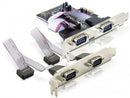 DeLOCK PCI Express Card 4 x Serial
