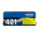 BROTHER TN421Y Toner Cartridge Yellow 1800s
