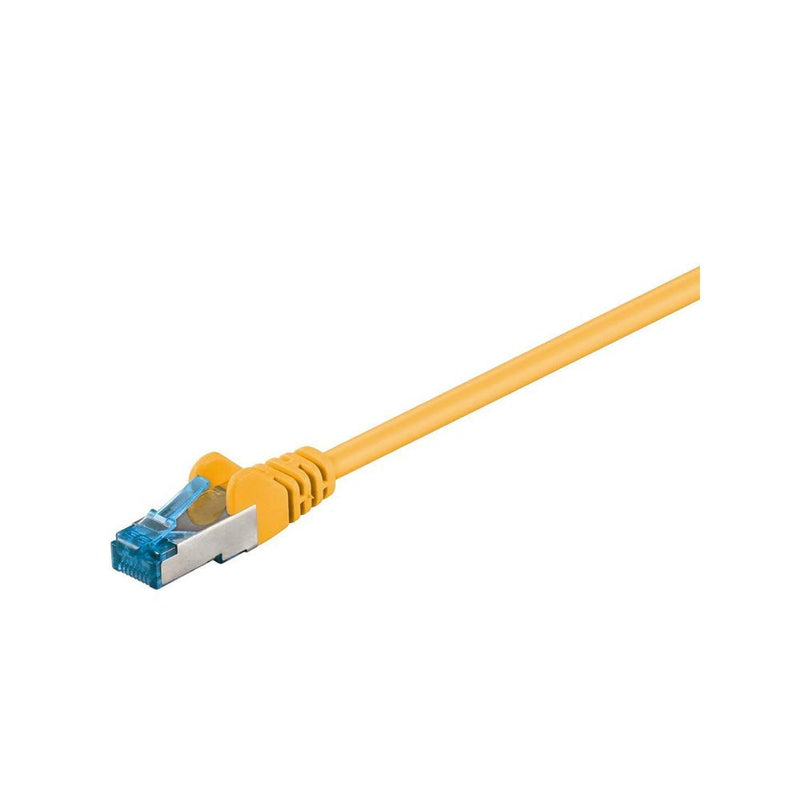 Patch kabel, S/FTP CAT6A, 3 m, Gul