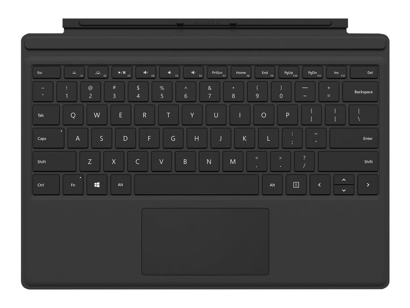 Microsoft Surface Pro 4 Type Cover - Black- Nordic