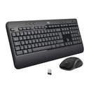 Logitech Advanced MK540 tastatur Mus inkluderet USB QWERTY Nordisk Sort, Hvid