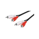 Goobay 50405 Stereo RCA Cable, 2x RCA, Shielded, 1.5 m Cable Length