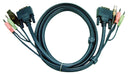 ATEN 2L-7D03U KVM-kabel Sort 3 m