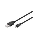 USB2 kabel, A han/8 pol mini, 1,8 m