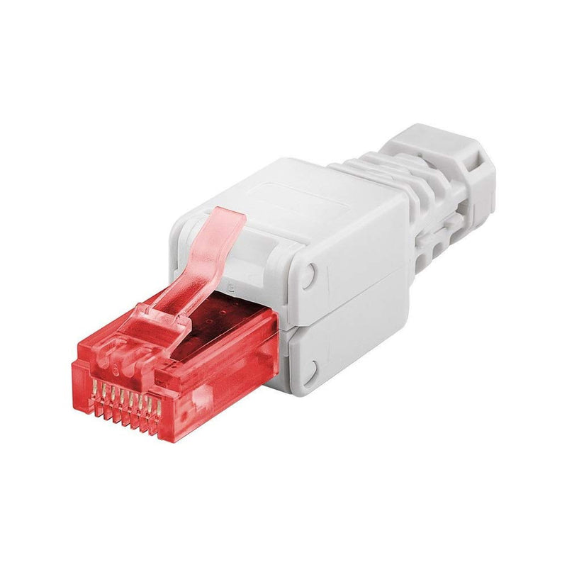 Modularstik, 1xRJ45 UTP CAT6 Tool-free