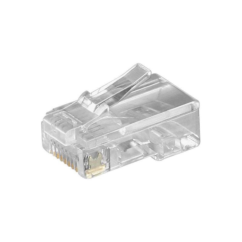 Modularstik, RJ45 for 8 leder fladkabel