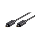 Optisk audio kabel, Toslink/Toslink, 0,5 m