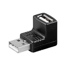 USB Adapter A-han til A-hun 90g vinklet højre