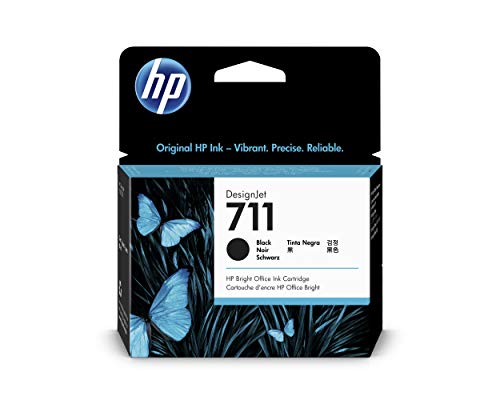 HP 711 DesignJet-blækpatron med 80 ml, sort