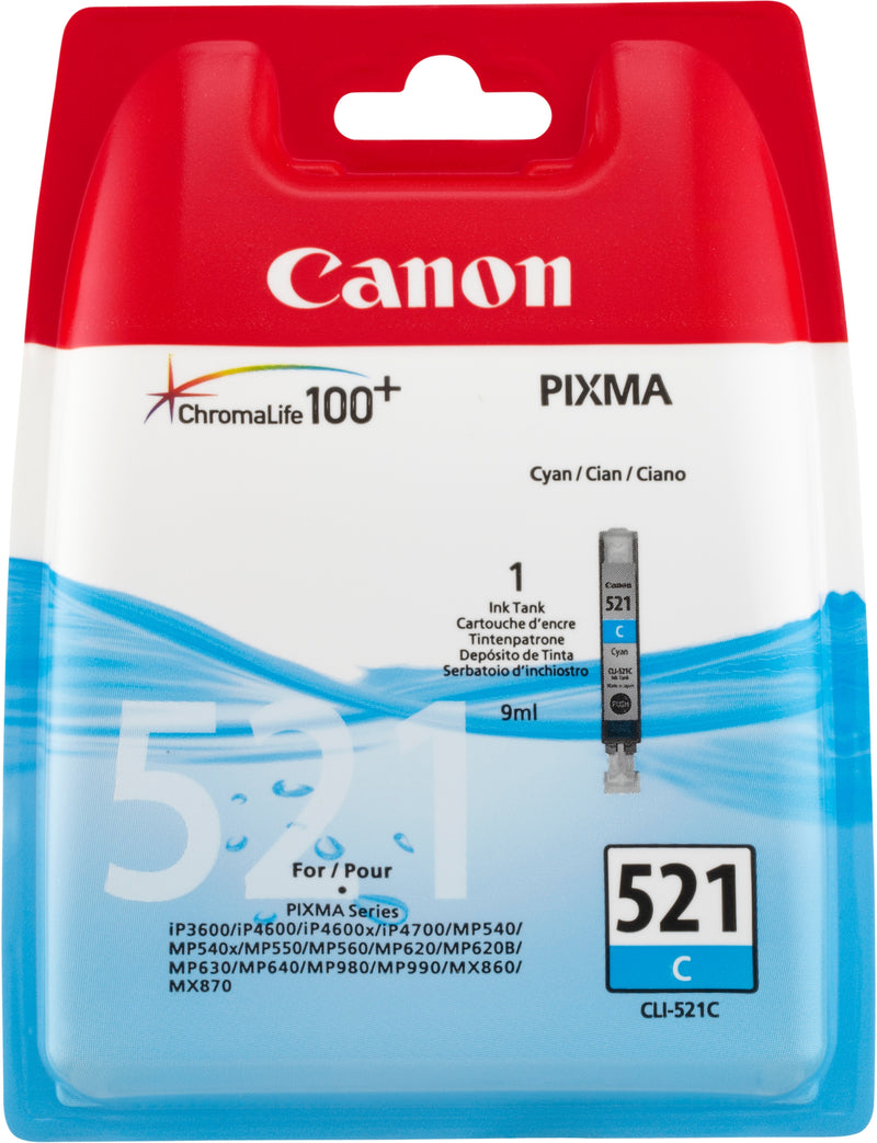 CANON CLI-521 ink cyan 9ml