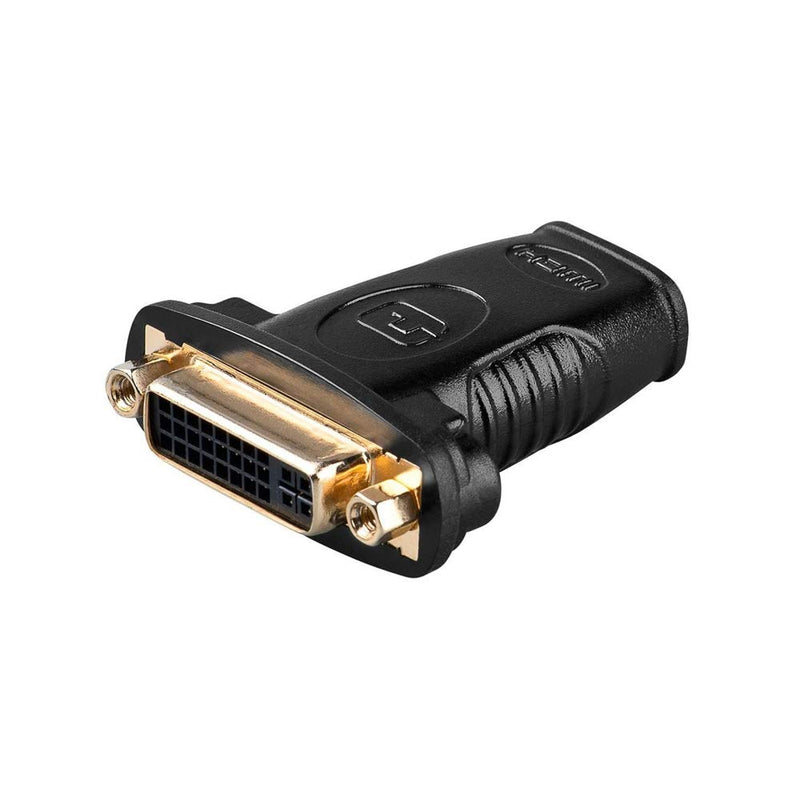 Goobay 68690 HDMI/DVI-I Adapter, Gold-Plated, Female, Type A