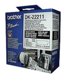 Hvid plastik tape 29 mm  15,2m