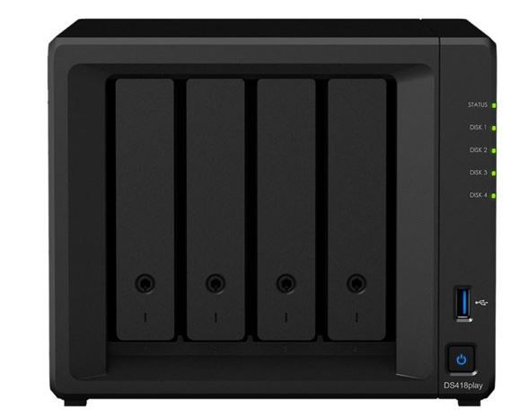 SYNOLOGY DS418play 4-Bay NAS-case