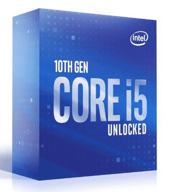 INTEL Core i5-10600K 4,10GHz LGA1200 12MB