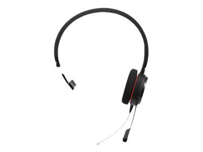 Headset with mute-button and volume control on the cord