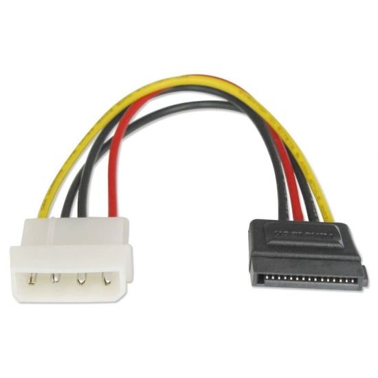 Serial ATA Power Adaptor Cable 15 Way SATA Female/4W5?PP