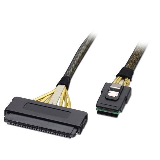 SATA II/SAS Multilane Cable SFF-8087 to SFF-8484 1m