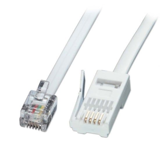 US > BT Fax/Modem Cable 4WRJ11P/4WBTP 2m
