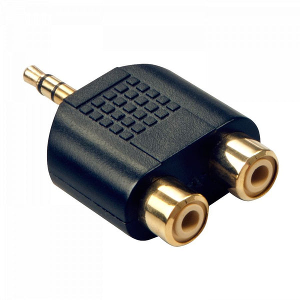 2cRCA to 3,5mm Stereo Adapter