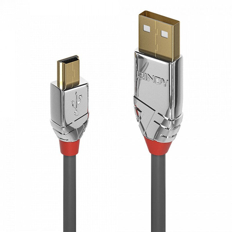 2m USB 2.0 Type A to Mini-B Cable, Cromo Line