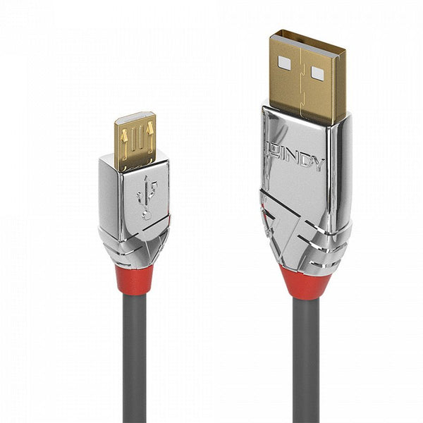 2m USB 2.0 Type A to Micro-B Cable, Cromo Line