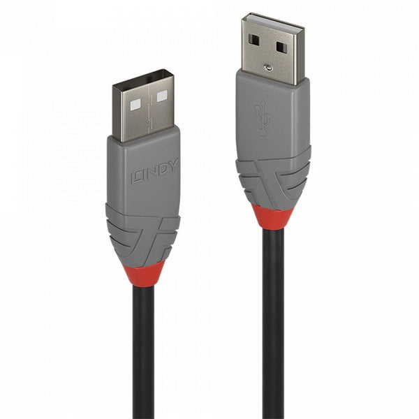 2m USB 2.0 Type A to A Cable, Anthra Line