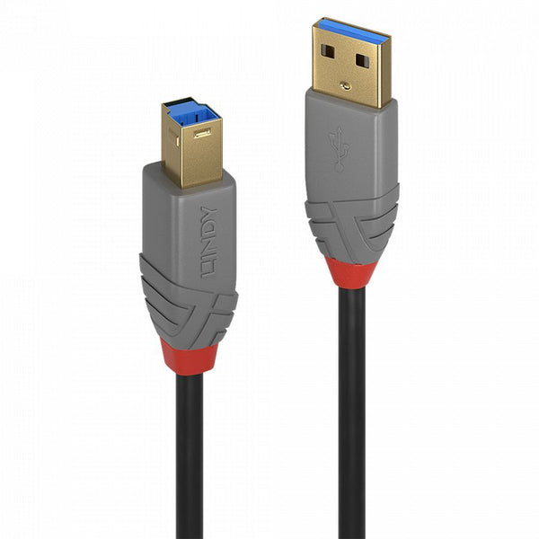 1m USB 3.0 Type A to Type B, Anthra Line