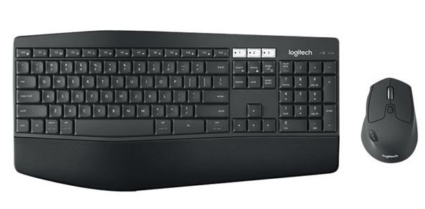Logitech WL Desktop MK850 Sort