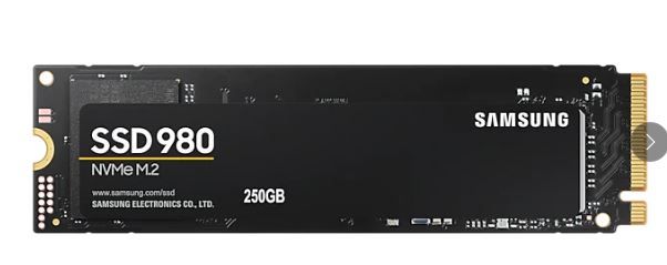 Samsung 980 M.2 250 GB PCI Express 3.0 V-NAND NVMe