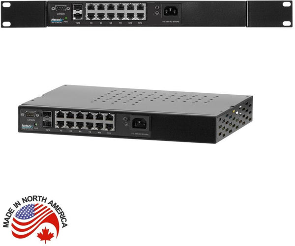 Netonix 12 Port PoE Switch 250W