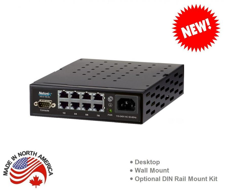 Netonix 8 Port Gigabit WISP Switch