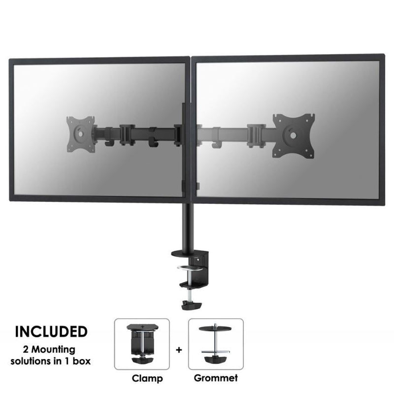 NEWSTAR flat screen desk mount - Black