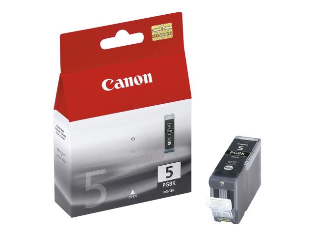 Canon PGI-5BK, sort pigmentere 26 ml