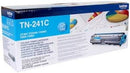 Brother TN-241C Toner Cartridge, Cyan, Single Pack, Standard Yield, Includes 1 x Toner Cartridge...