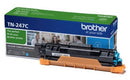 Brother TN-247C Cyan toner 2300 sider