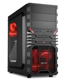 Sharkoon VG4-W Red Uden PSU