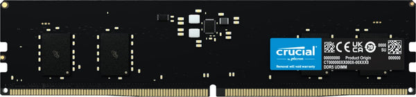 Crucial RAM 8GB DDR5 4800MHz CL40 Desktop Memory CT8G48C40U5