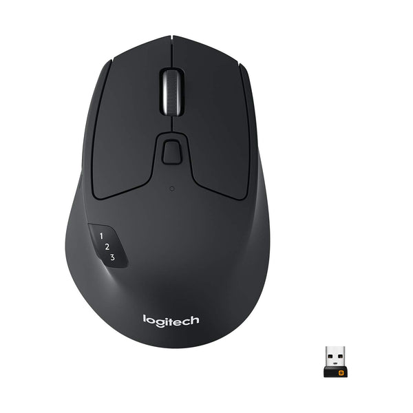 Logitech Wireless+BT mouse M720 sort