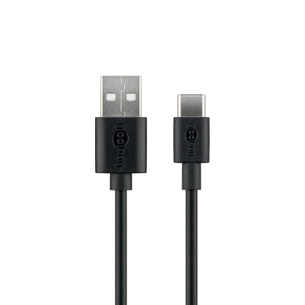 USB-C charging and sync cable 2m (USB-A > USB-C)